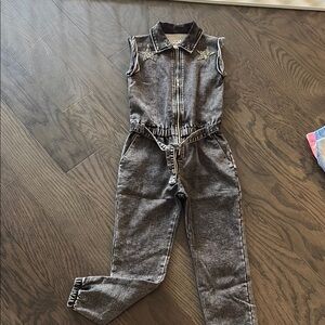 MIA Gray Jumpsuit Chic and Versatile